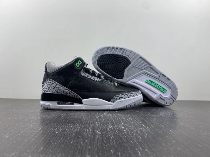 TopPick Air Jordan 3 Green Glow CT8532- 520