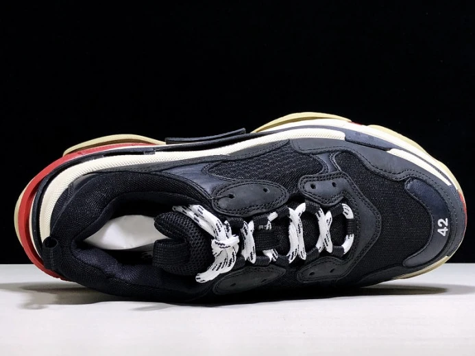 TopPick BLCG TRIPLE S TRAINER 'BLACK RED' 2018 533882 W09O1 2534