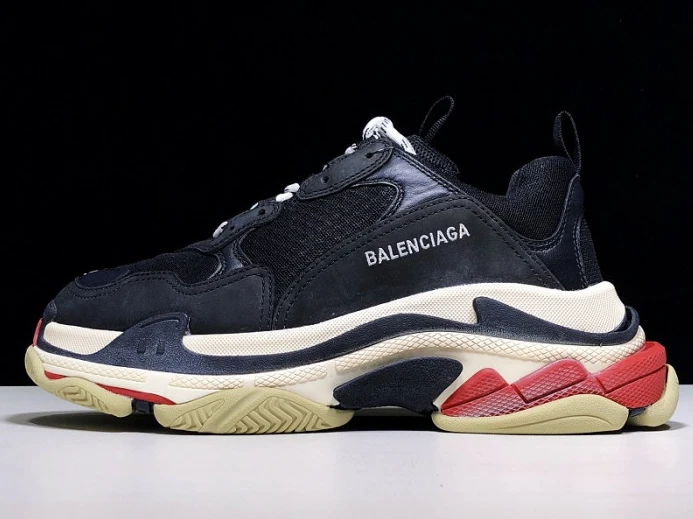 TopPick BLCG TRIPLE S TRAINER 'BLACK RED' 2018 533882 W09O1 2534