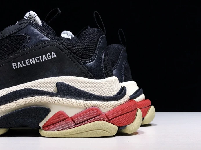 TopPick BLCG TRIPLE S TRAINER 'BLACK RED' 2018 533882 W09O1 2534
