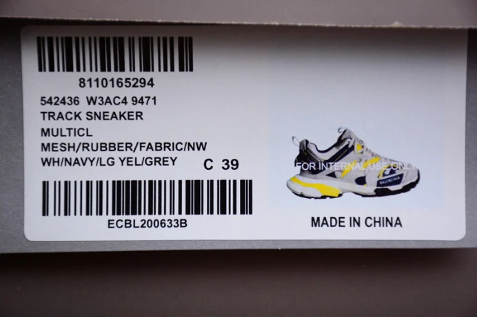 TopPick Ba*len*cia*ga track trainer 3.0 w3ac 2298
