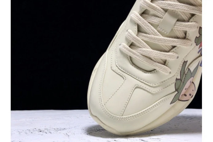 TopPick GUCC 2019 SS CASUAL STYLE LEATHER LOW-TOP SNEAKERS 576963 DRW00 2897