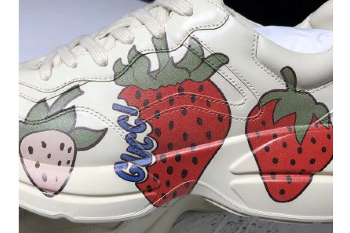 TopPick GUCC 2019 SS CASUAL STYLE LEATHER LOW-TOP SNEAKERS 576963 DRW00 2897