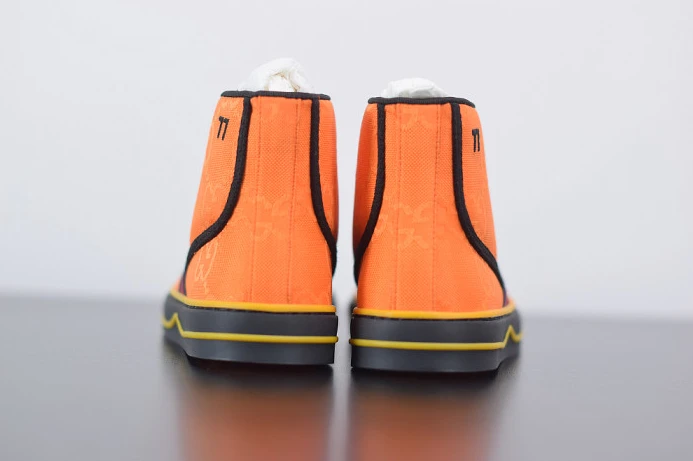TopPick GUCC Tennis 1977 Print Sneaker 553385 DOPEO 2911