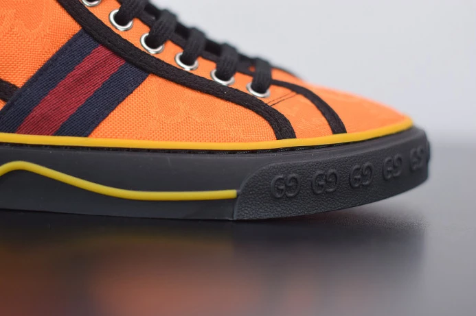 TopPick GUCC Tennis 1977 Print Sneaker 553385 DOPEO 2911
