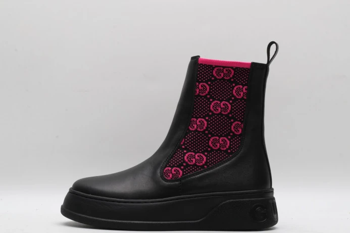 TopPick GUCC Women's boot with GG jersey 718718 AAA8L 2879