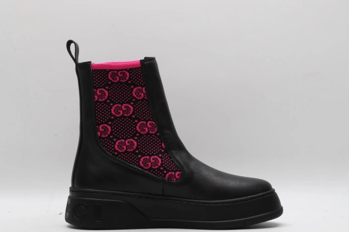 TopPick GUCC Women's boot with GG jersey 718718 AAA8L 2879