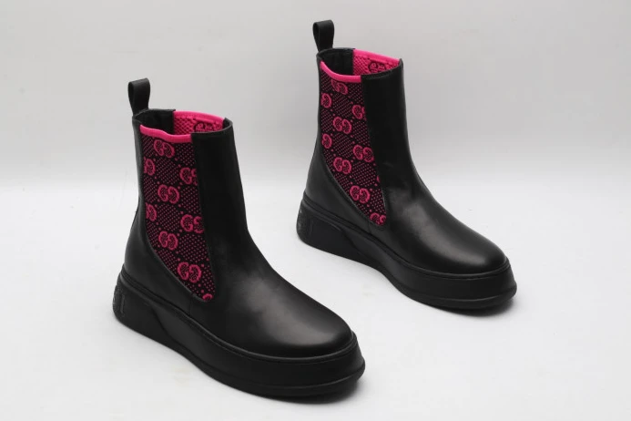 TopPick GUCC Women's boot with GG jersey 718718 AAA8L 2879