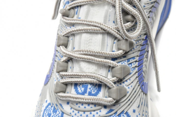 TopPick Gucc Run Sneakers White Blue 2892