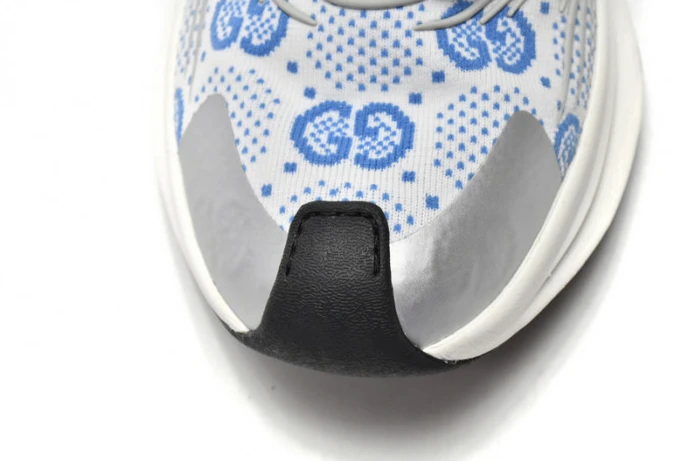 TopPick Gucc Run Sneakers White Blue 2892