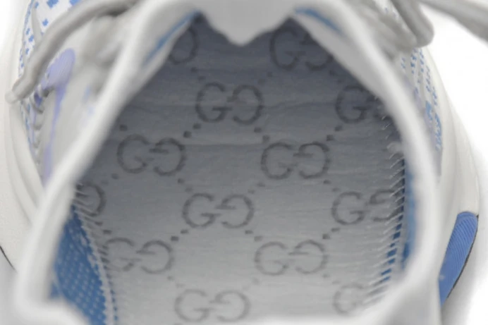TopPick Gucc Run Sneakers White Blue 2892