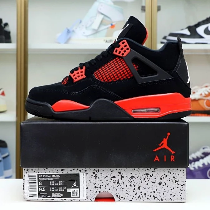 TopPick Kimikick AIR JORDAN 4 RETRO 'RED THUNDER' 2006