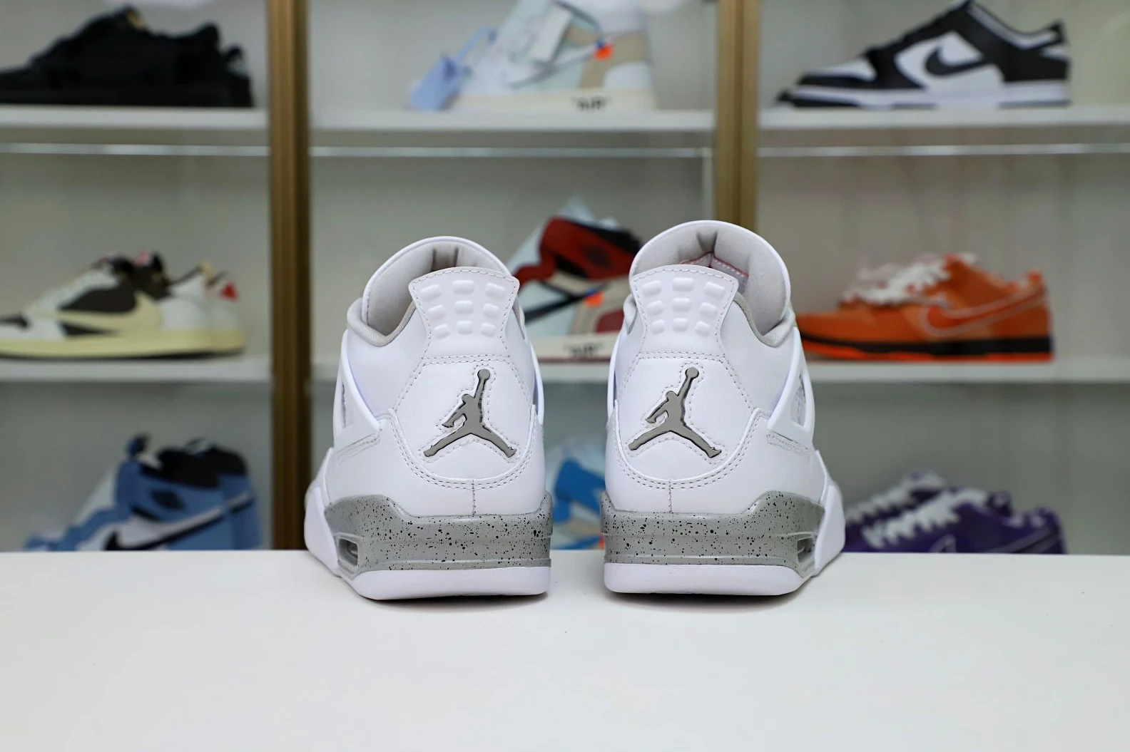 TopPick Kimikick AIR JORDAN 4 RETRO 'WHITE OREO' 2021