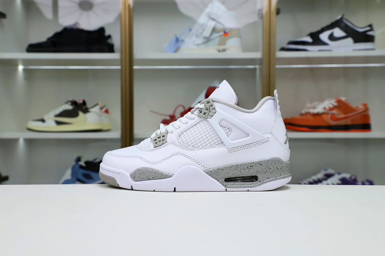 TopPick Kimikick AIR JORDAN 4 RETRO 'WHITE OREO' 2021