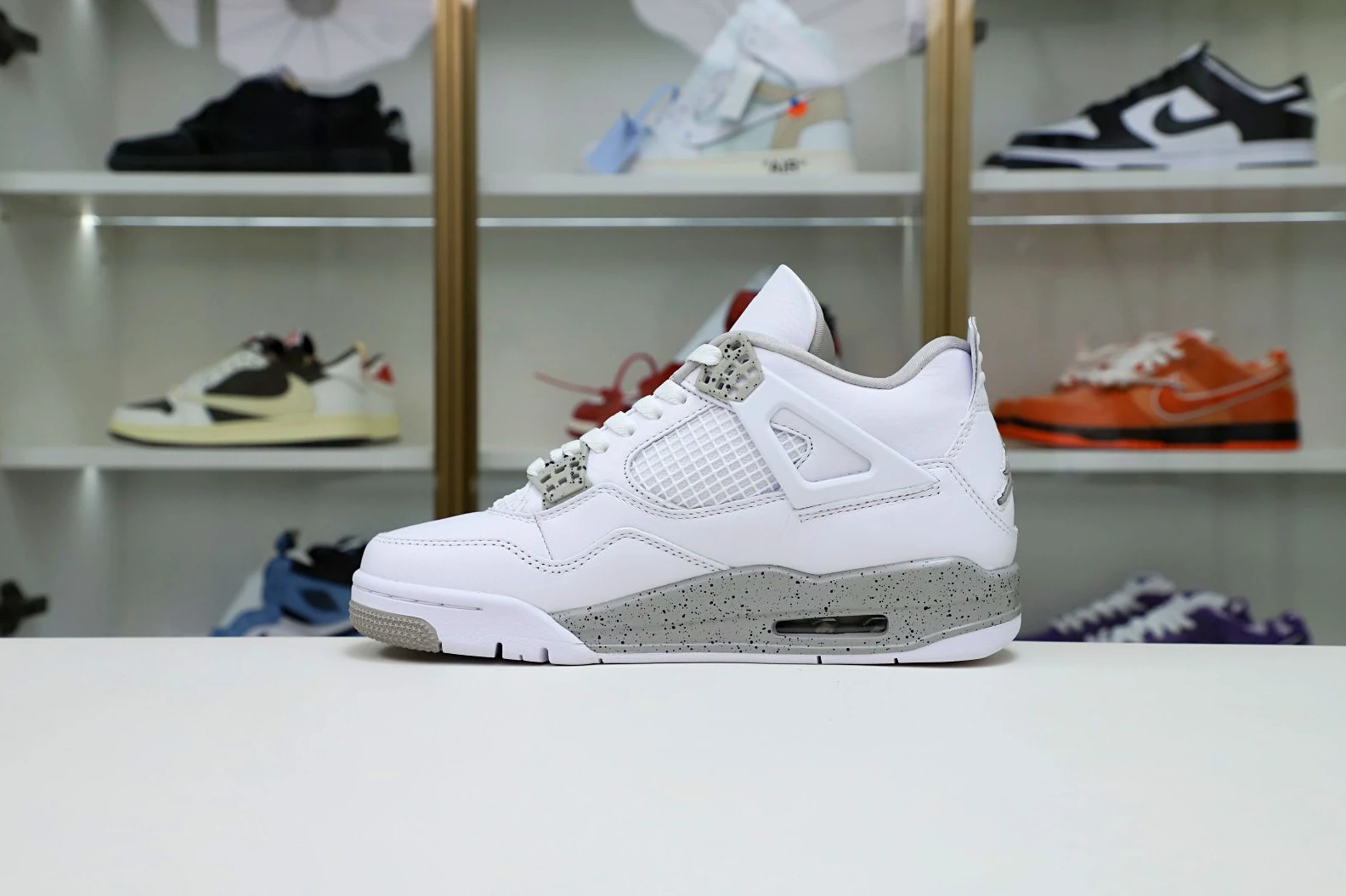 TopPick Kimikick AIR JORDAN 4 RETRO 'WHITE OREO' 2021