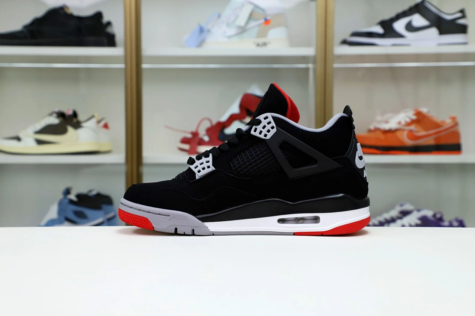 TopPick Kimikick AIR JORDAN 4 RETRO OG 'BRED' 1990
