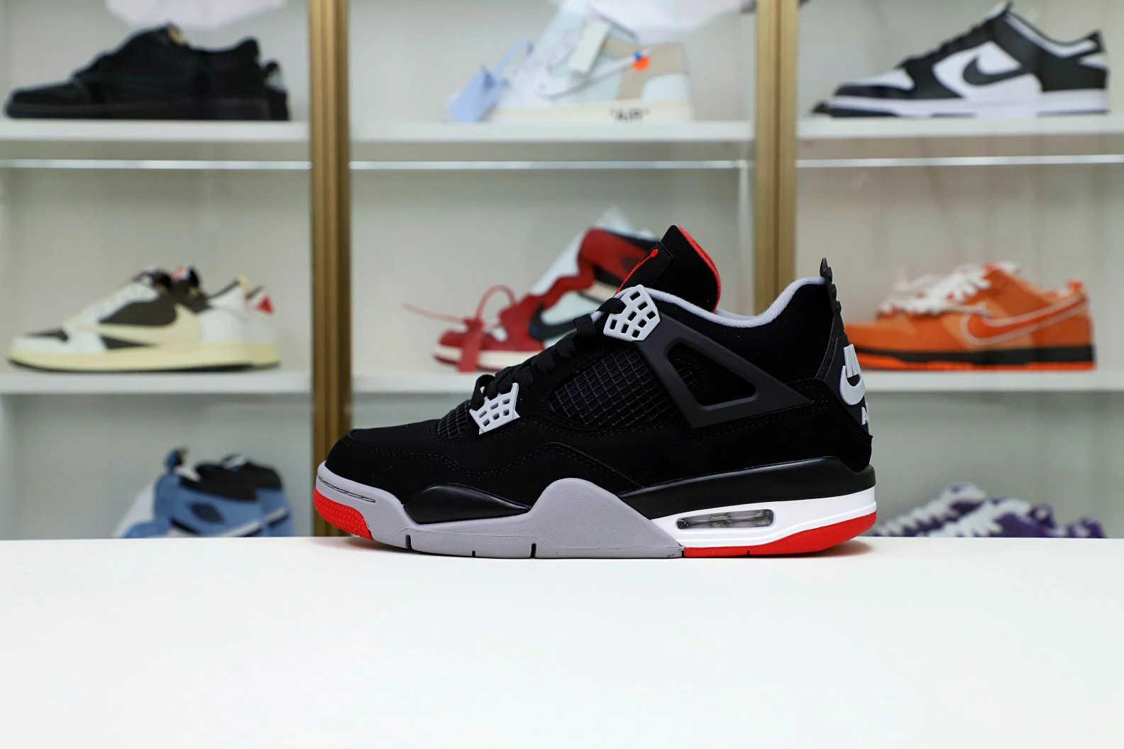 TopPick Kimikick AIR JORDAN 4 RETRO OG 'BRED' 1990