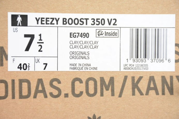 TopPick ad*s yeezy boost 350 v2 clay eg 249