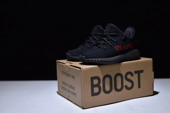 TopPick ad*s yeezy boost 350 v2 infant black red bb 170