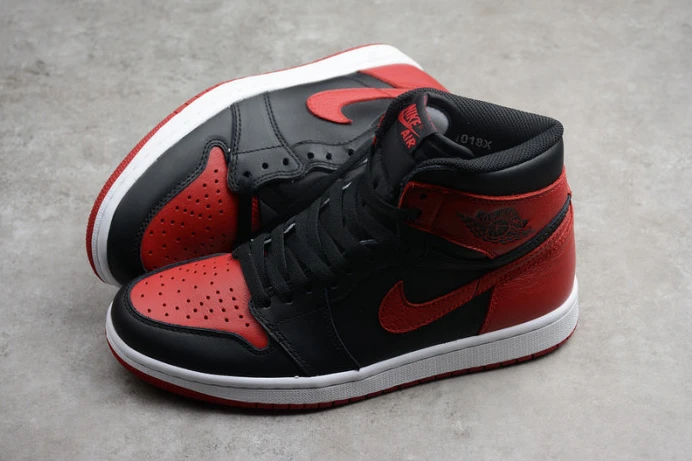 TopPick air jordan 1 retro high og ''banned'' 2016 555088- 1326