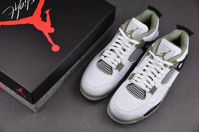 TopPick air jordan 4 wmns “oil green” aq9129- 1727