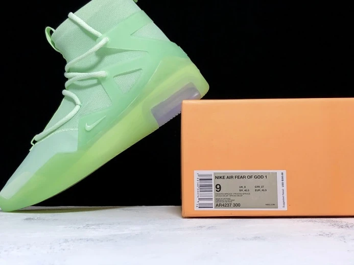 TopPick nike air fear of god 1 frosted spruce green ar4237- 3253