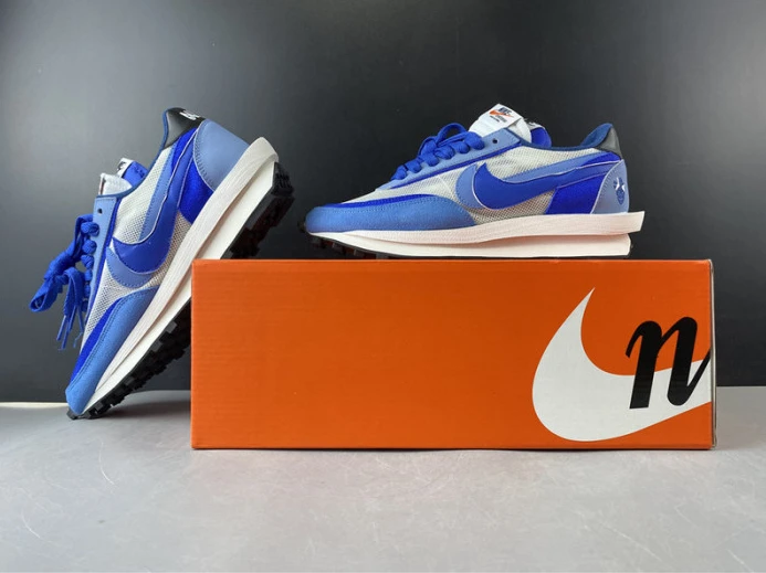 TopPick nike ld waffle sacai white blue lake bv2552- 3112
