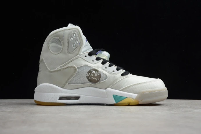 TopPick ofw air jordan 5 white green purple ct8480- 1836