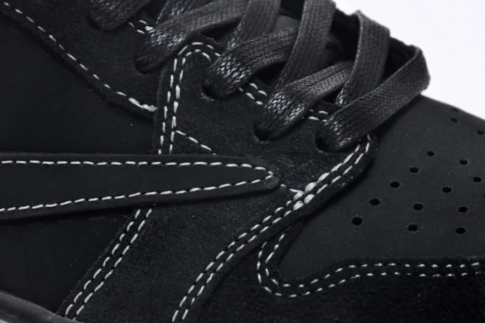 Travis Scott x Air Jordan 1 Low OG Black Phantom DM7866- Comfortable 776