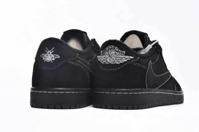Travis Scott x Air Jordan 1 Low OG Black Phantom DM7866- Comfortable 776