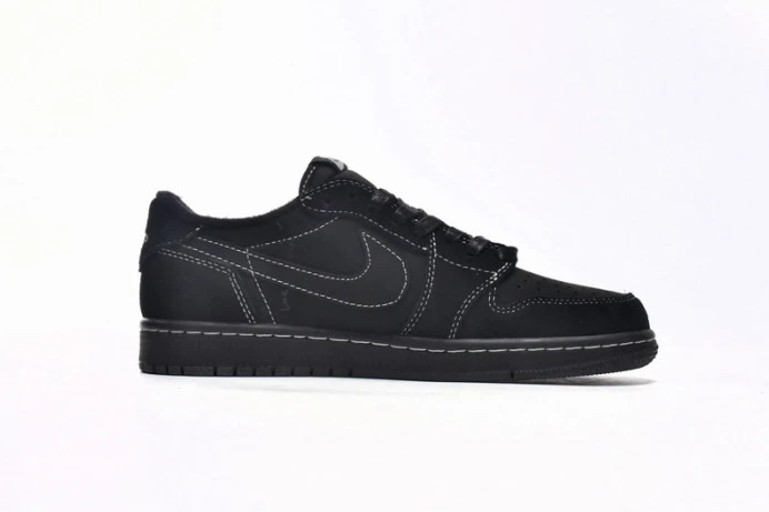 Travis Scott x Air Jordan 1 Low OG Black Phantom DM7866- Comfortable 776