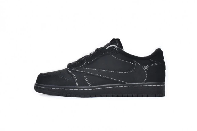 Travis Scott x Air Jordan 1 Low OG Black Phantom DM7866- Comfortable 776