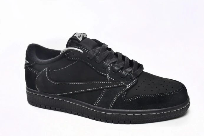 Travis Scott x Air Jordan 1 Low OG Black Phantom DM7866- Comfortable 776