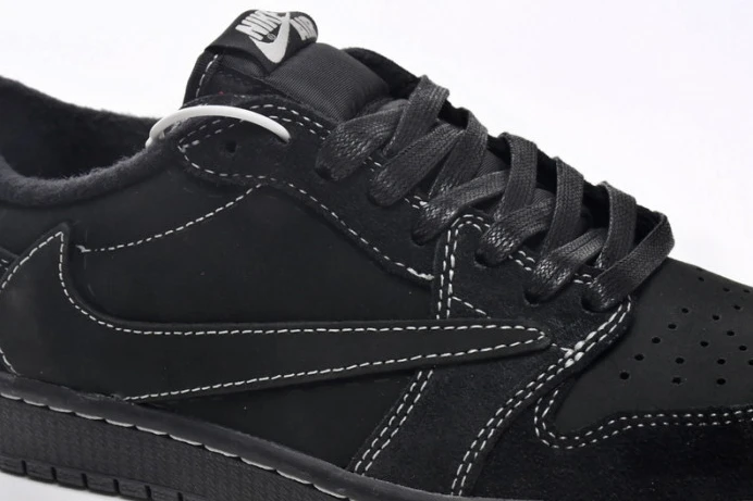 Travis Scott x Air Jordan 1 Low OG Black Phantom DM7866- Comfortable 776