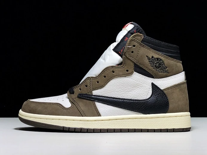 Travis Scott x Air Jordan 1 Retro High OG 'Mocha' - CD4487 Affordable 936