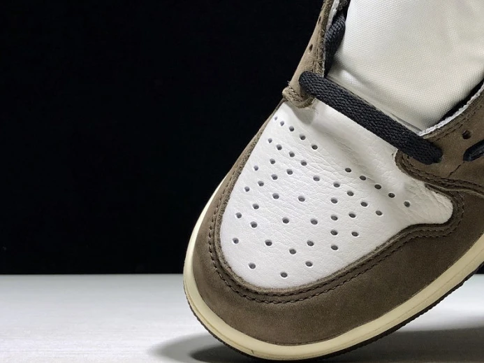 Travis Scott x Air Jordan 1 Retro High OG 'Mocha' - CD4487 Affordable 936