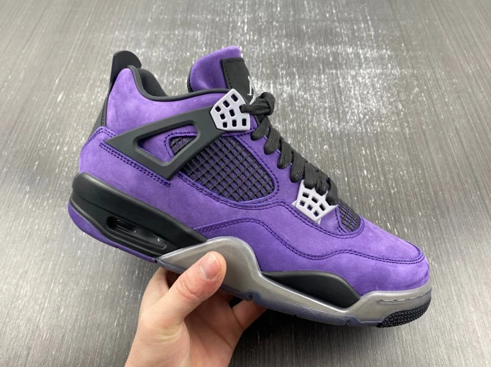 Travis Scott x Air Jordan 4 Purple Suede BestValue 569
