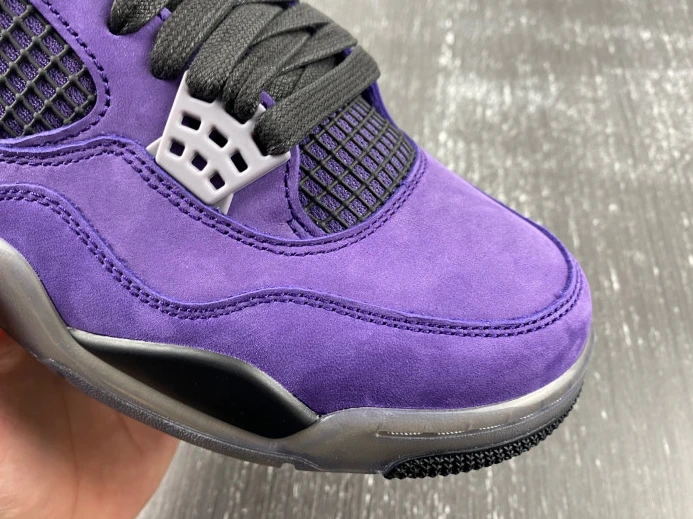 Travis Scott x Air Jordan 4 Purple Suede BestValue 569