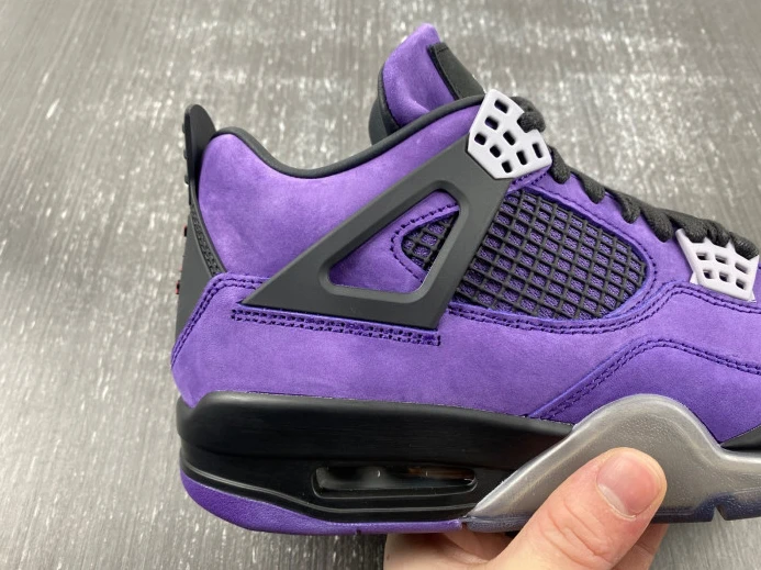 Travis Scott x Air Jordan 4 Purple Suede BestValue 569