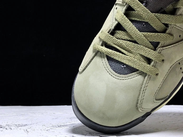 Travis Scott x Air Jordan 6 Medium Olive CN1084- SmartChoice 1102