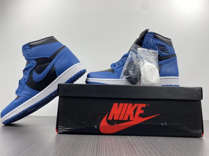 Trendy Air Jordan 1 Retro High OG 'Dark Marina Blue' 555088- 796