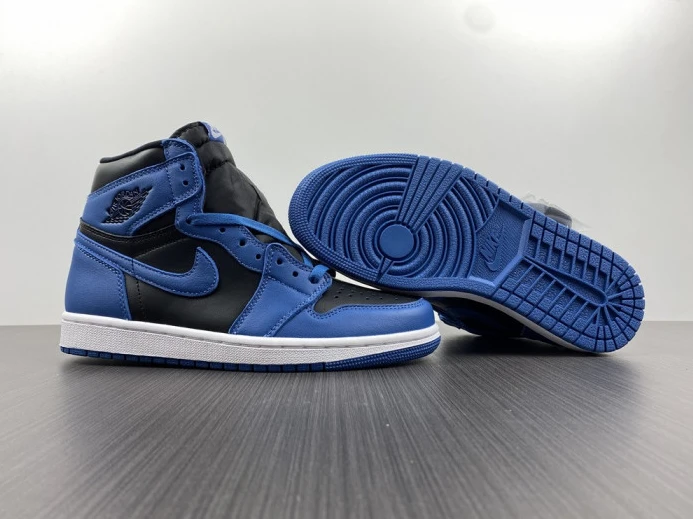 Trendy Air Jordan 1 Retro High OG 'Dark Marina Blue' 555088- 796