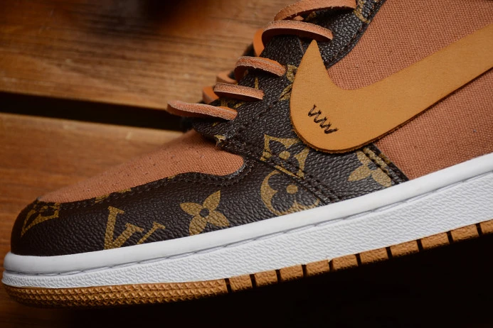 Trendy Air Jordan 1 x Off-Louis AJ1 OW AQ0818- 896