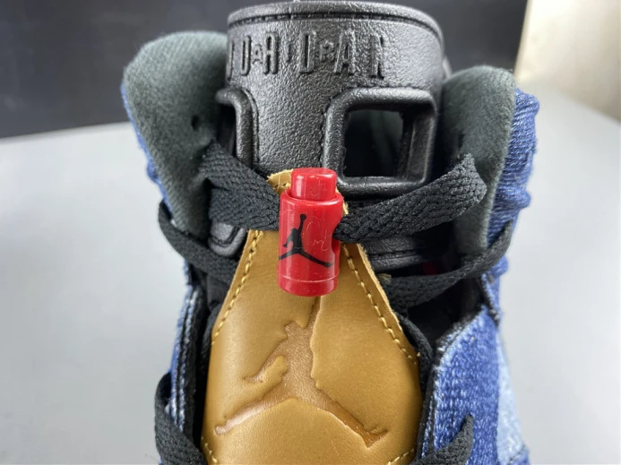 Trendy Air Jordan 6 Washed Denim CT5350- 1100