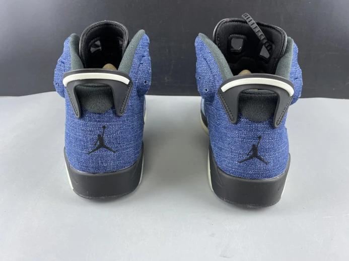 Trendy Air Jordan 6 Washed Denim CT5350- 1100