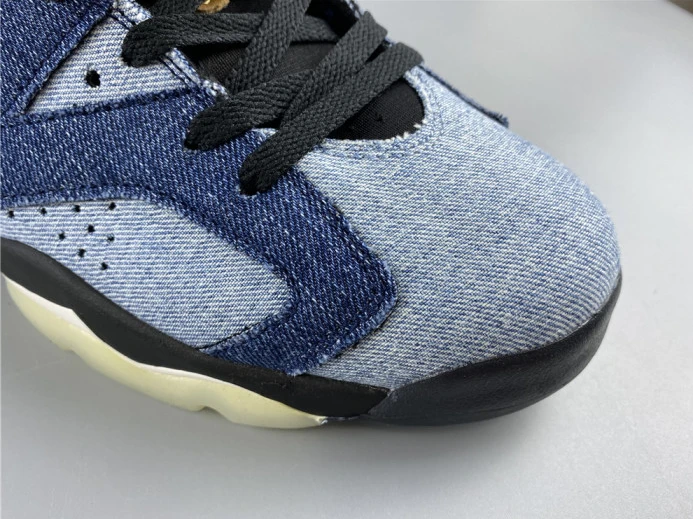 Trendy Air Jordan 6 Washed Denim CT5350- 1100