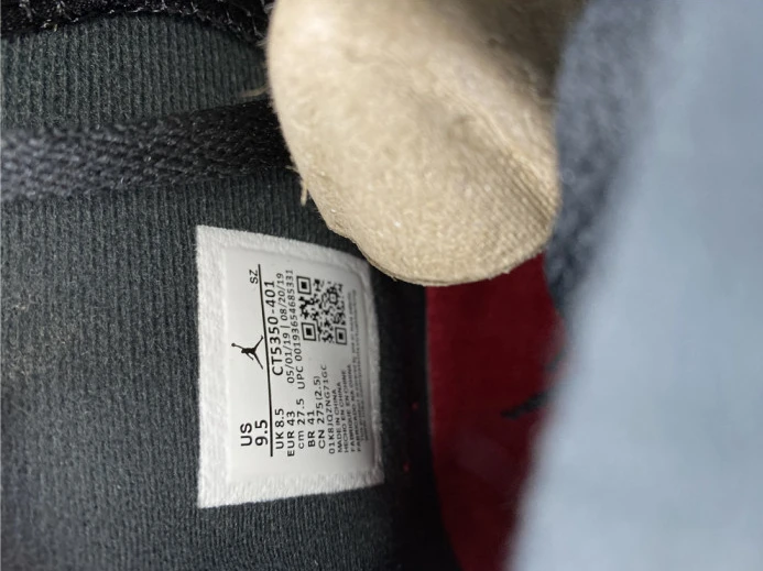 Trendy Air Jordan 6 Washed Denim CT5350- 1100