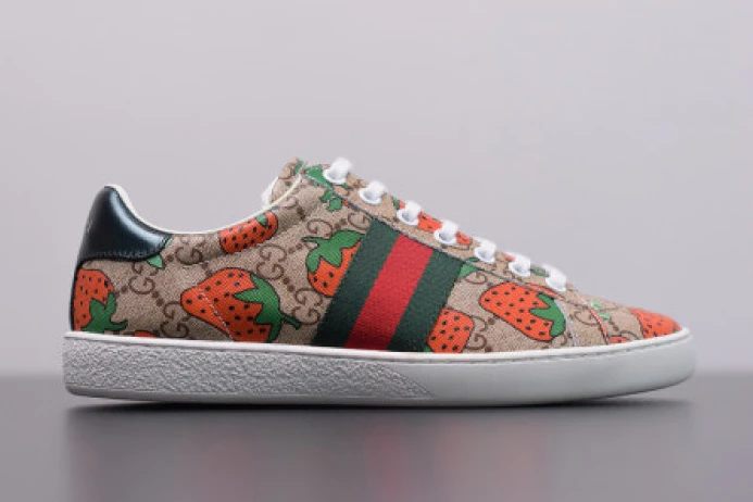 Trendy GUCC ACE EMBROIDERED LOW-TOP SNEAKER 431920 DOPEO 2928
