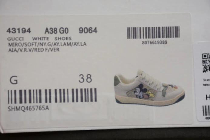 Trendy GUCC ACE EMBROIDERED LOW-TOP SNEAKER 43194 A38G0 2930