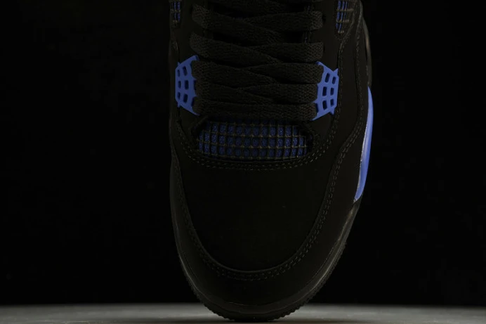 Trendy Jordan 4 Retro Black Game Royal CT8527- 986